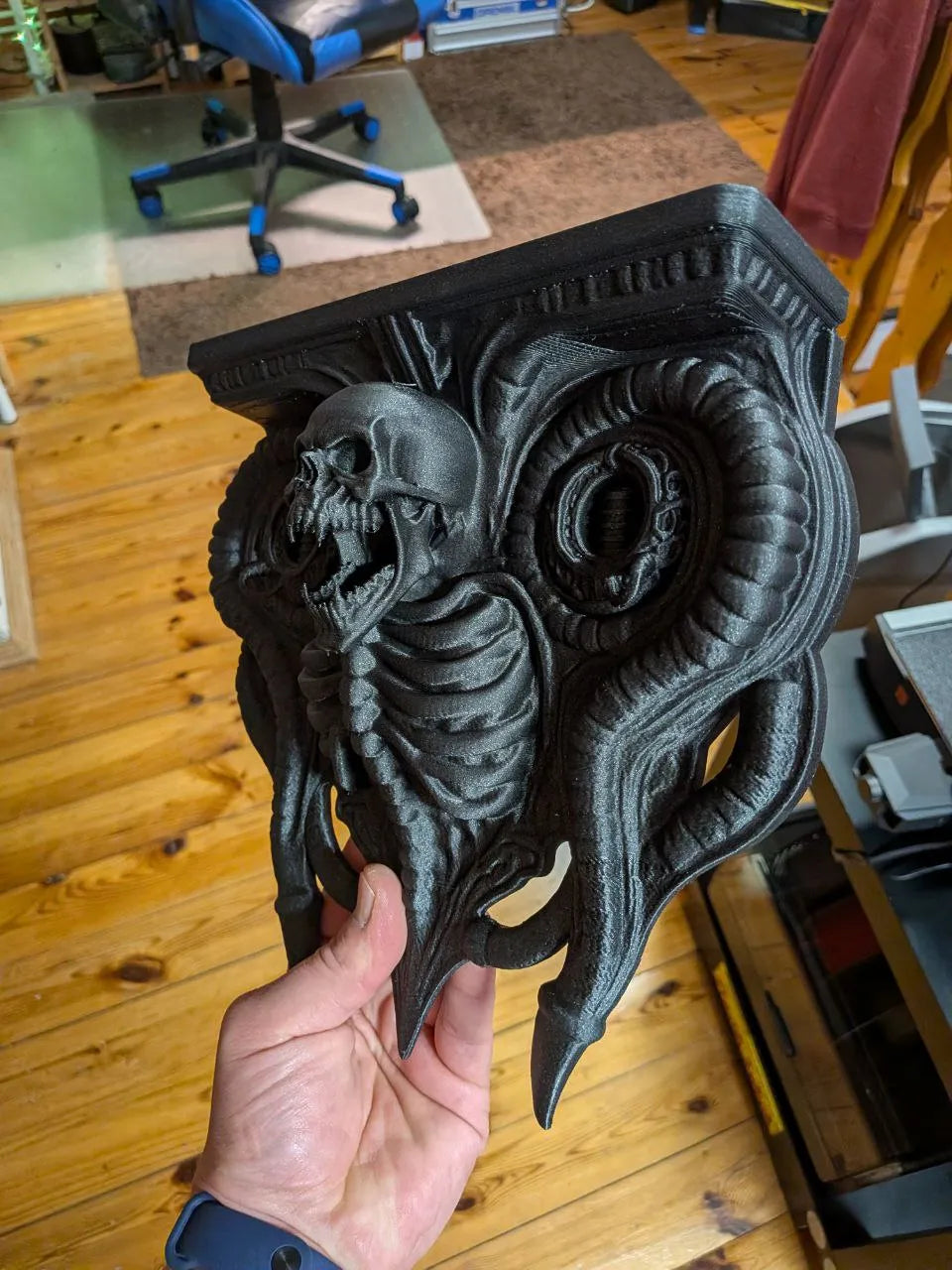 Giger Style Wall Shelf