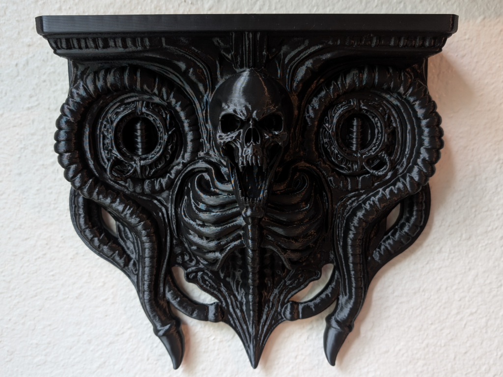 Giger Style Wall Shelf